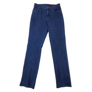 CC - Lee Classic Fit Jeans Women 10 Medium Dark Wash High Rise Waist